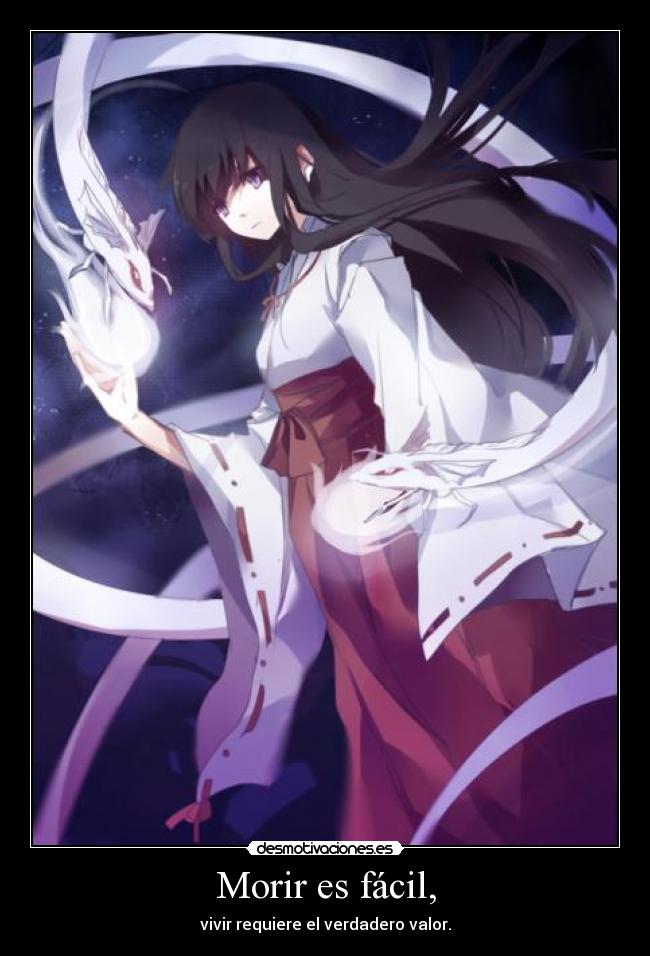 Morir es fácil, -