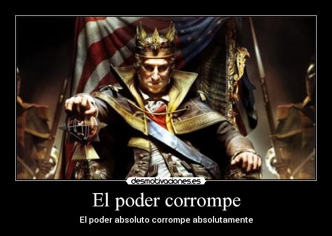 carteles theinmortals caaf justiciaradical assassins creed tirania del rey washington desmotivaciones