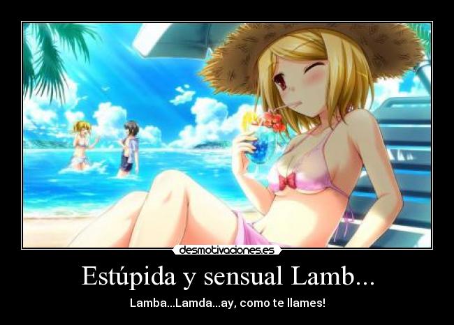 Estúpida y sensual Lamb... -