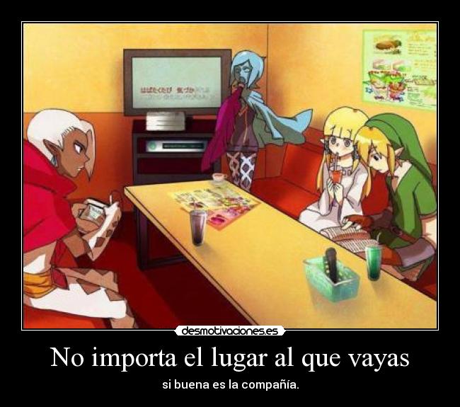 No importa el lugar al que vayas - 