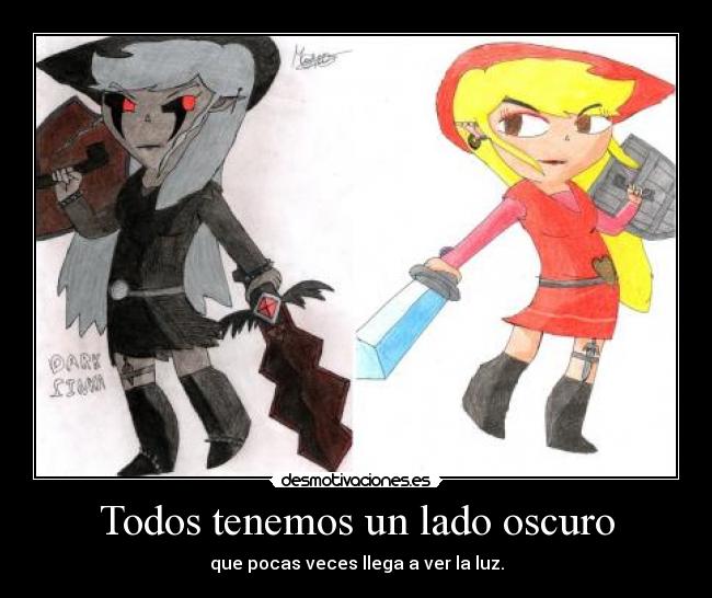 Todos tenemos un lado oscuro -