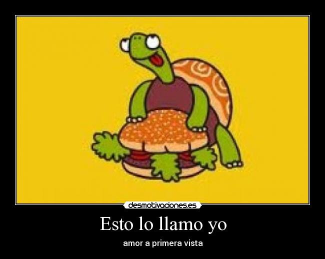Esto lo llamo yo - amor a primera vista
