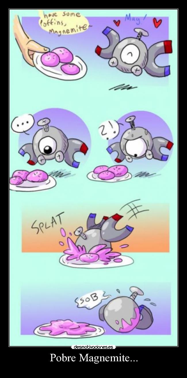 Pobre Magnemite... -