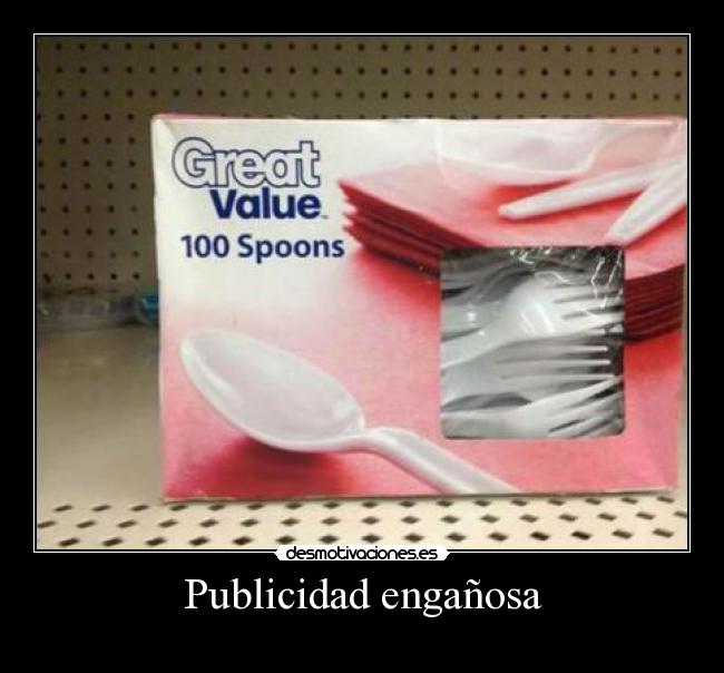 Publicidad engañosa - 