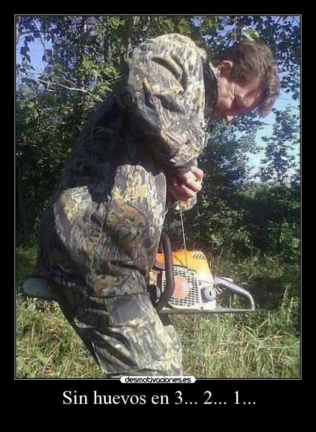 Sin huevos en 3... 2... 1... -