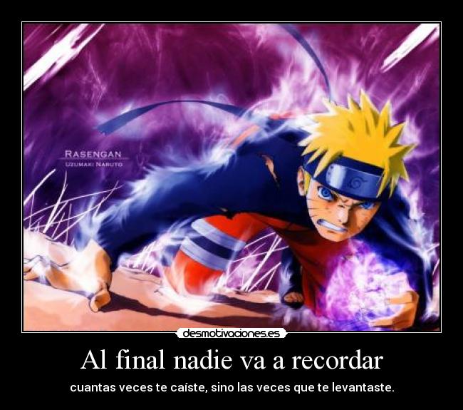 carteles naruto desmotivaciones