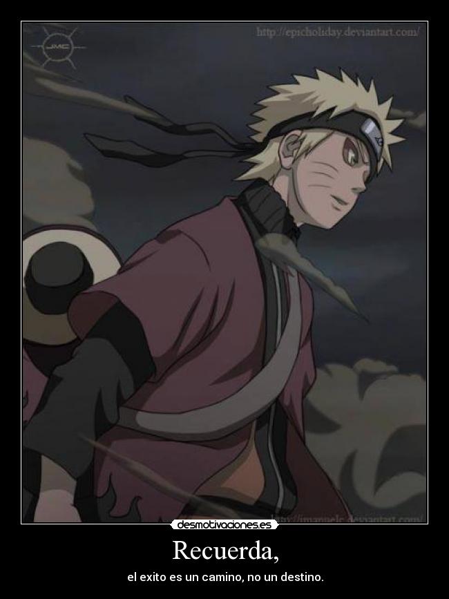 carteles naruto desmotivaciones