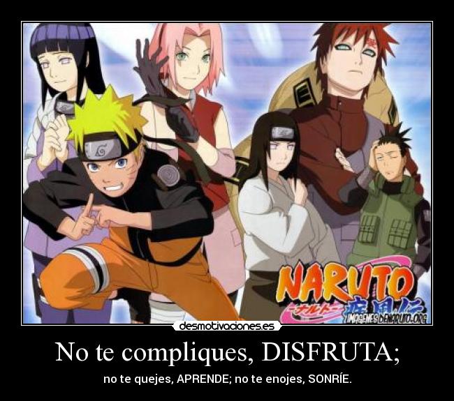 carteles naruto desmotivaciones