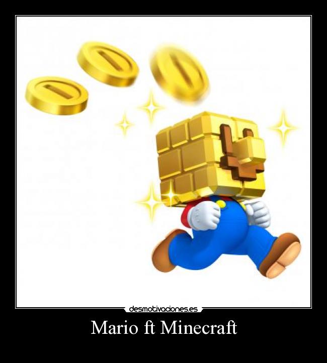 Mario ft Minecraft -