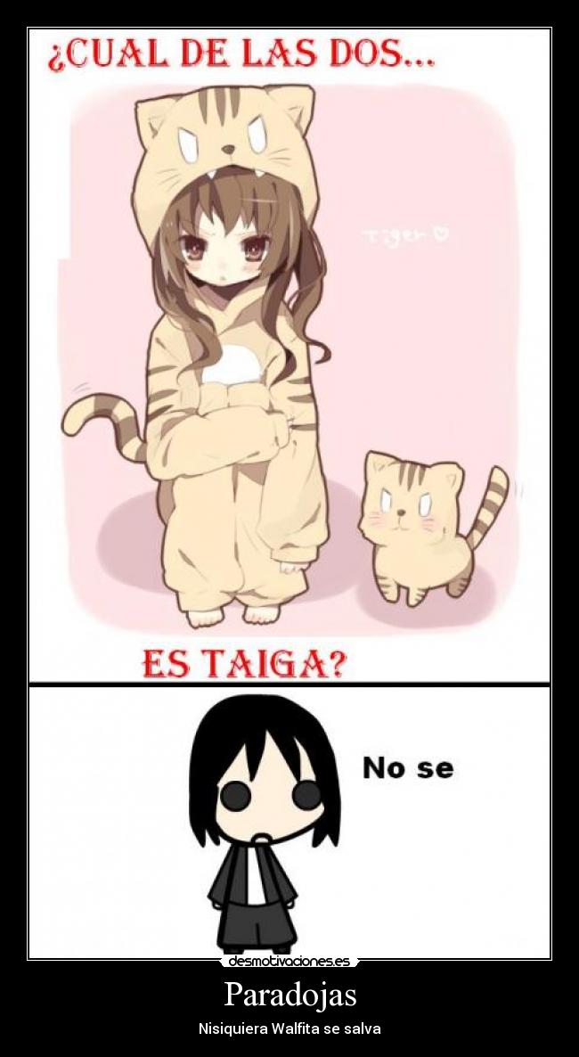 Paradojas - Nisiquiera Walfita se salva