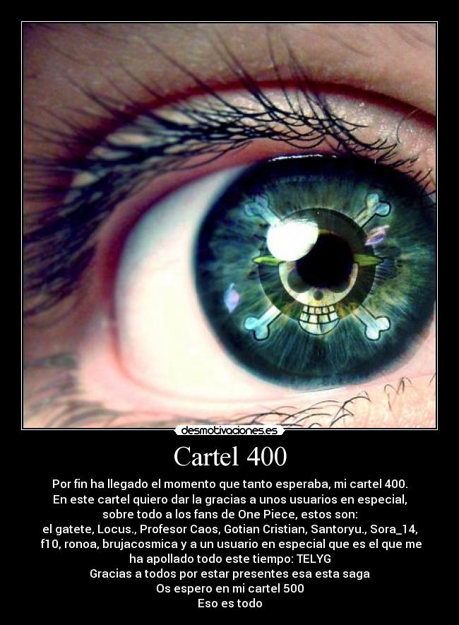 Cartel 400 -