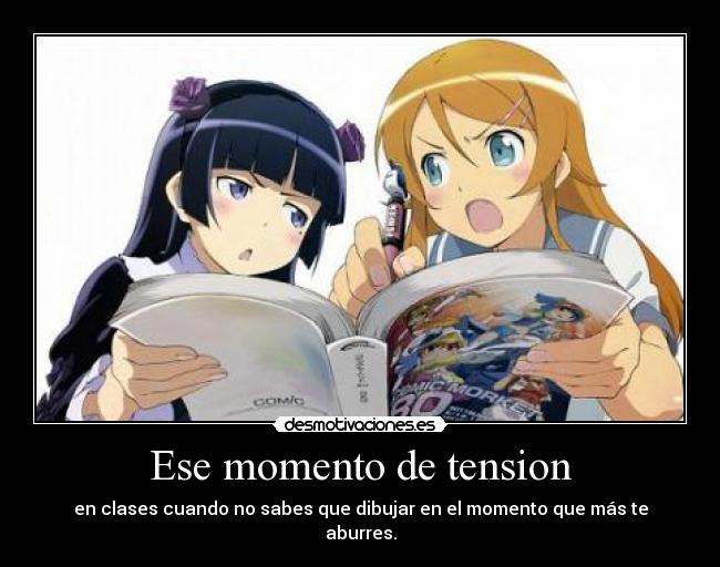 carteles anime manga oreimo kuroneko harukaze nigatsu 5del12 desmotivaciones