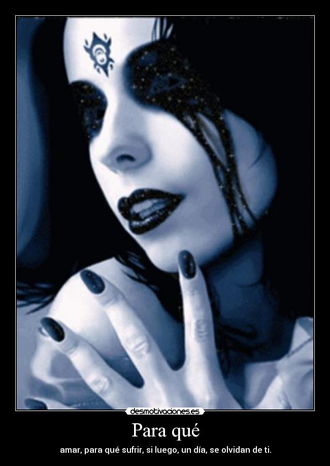 Para qué -