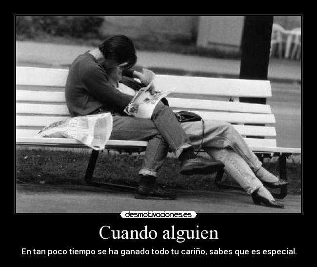 Cuando alguien - 