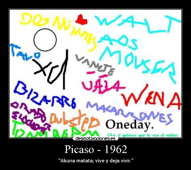Picaso - 1962 -