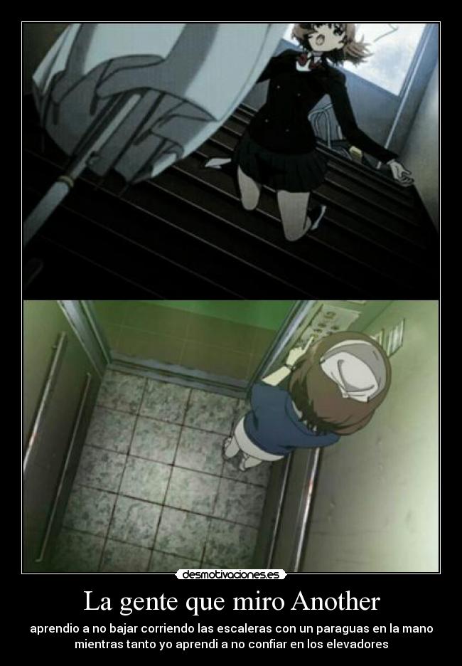 La gente que miro Another - 