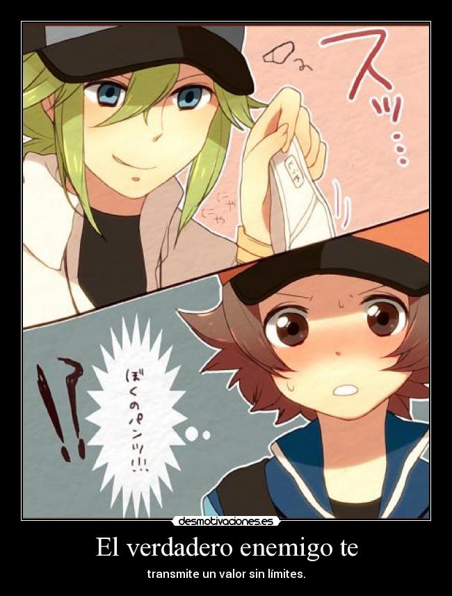 El verdadero enemigo te - transmite un valor sin límites.