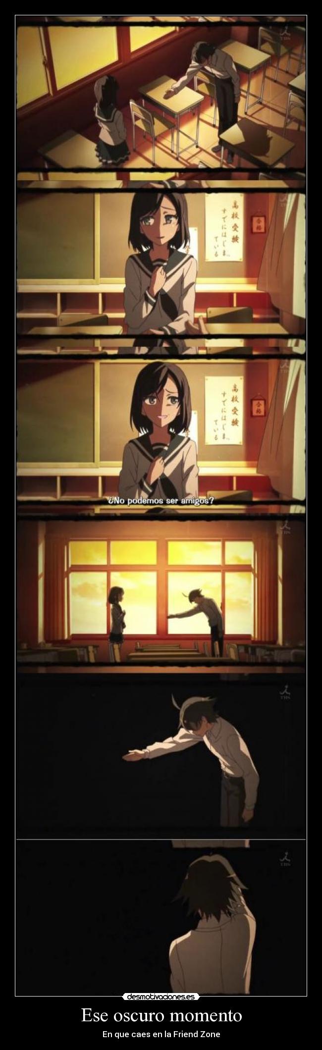Ese oscuro momento - En que caes en la Friend Zone