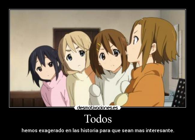 carteles anime kon manga harukaze nigatsu yui mio 5del12 desmotivaciones