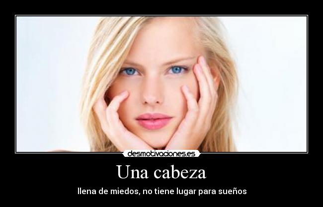 Una cabeza -