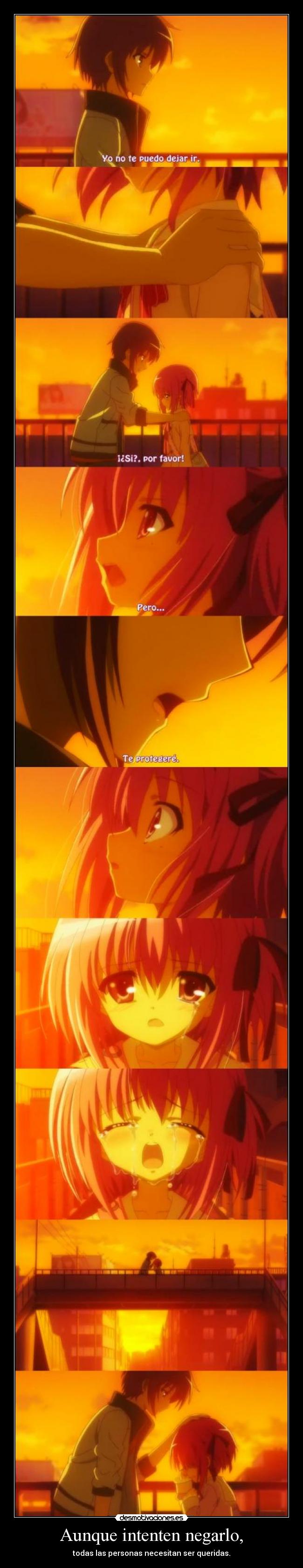 Aunque intenten negarlo, -