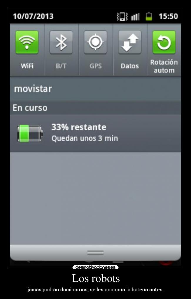Los robots -