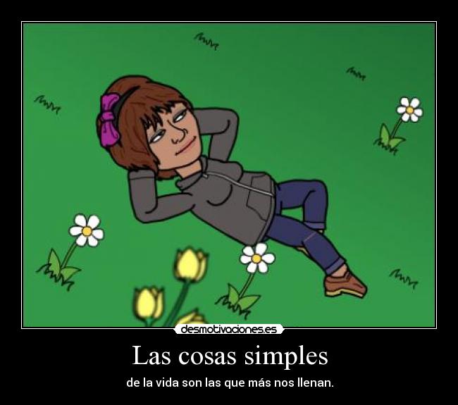 Las cosas simples -