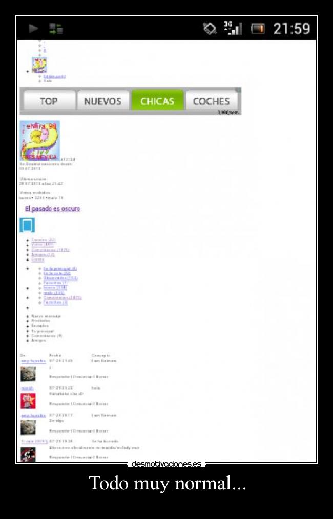 Todo muy normal... - 