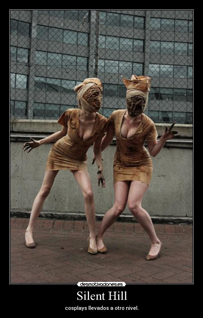 Silent Hill - cosplays llevados a otro nivel.