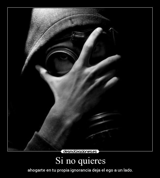 carteles solo los necios egocentricos evitan vaciar sus pulmones para llenarlos nuevo desmotivaciones