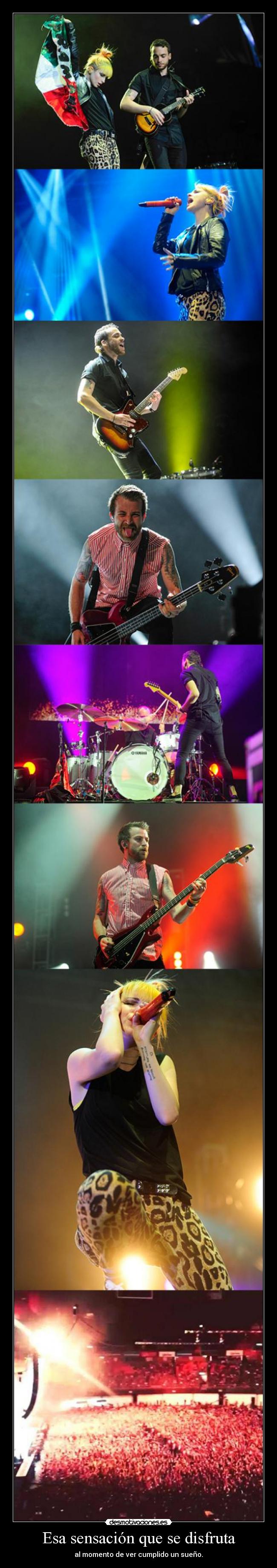 Esa sensación que se disfruta -