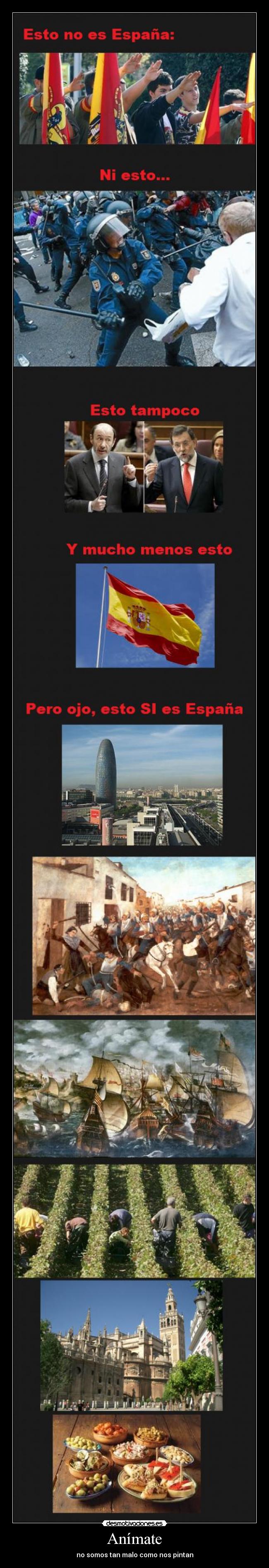 Anímate - no somos tan malo como nos pintan