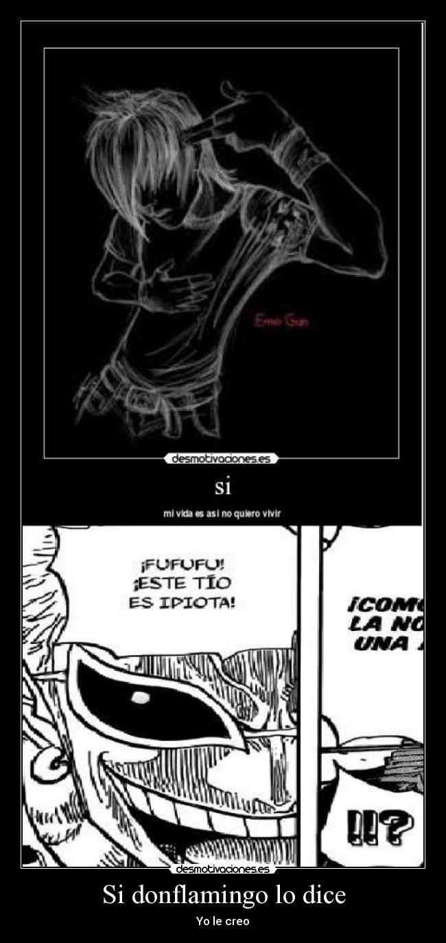 Si donflamingo lo dice - Yo le creo