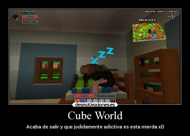 Cube World - Acaba de salir y que jodidamente adictiva es esta mierda xD