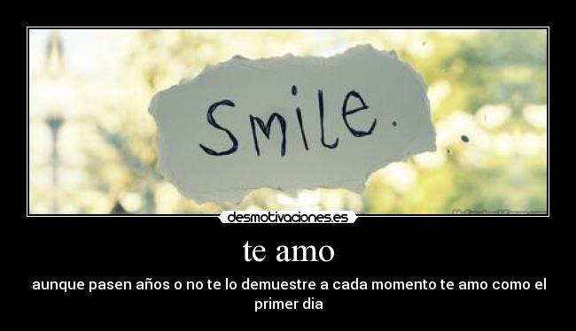 te amo - 