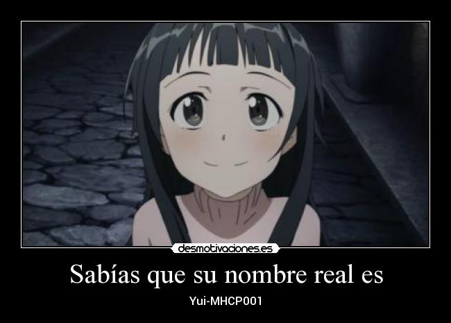 Sabías que su nombre real es -