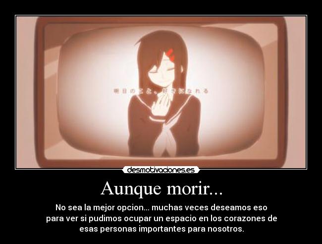 carteles anime desmotivaciones