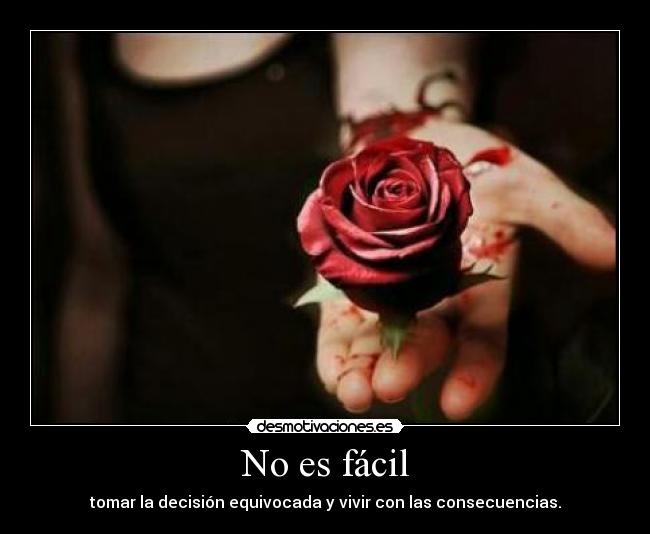 No es fácil -