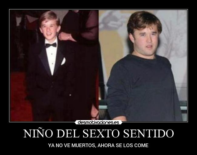 NIÑO DEL SEXTO SENTIDO - 