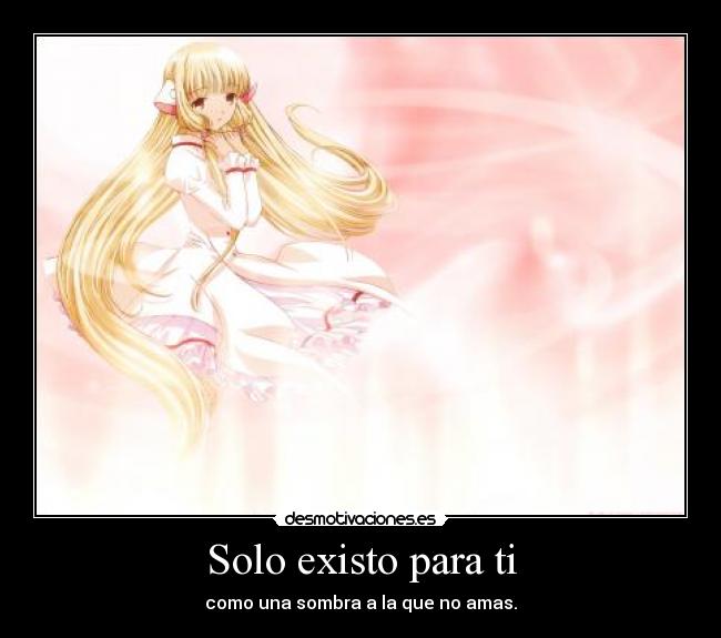 Solo existo para ti -