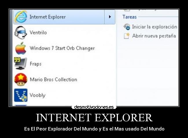 INTERNET EXPLORER -