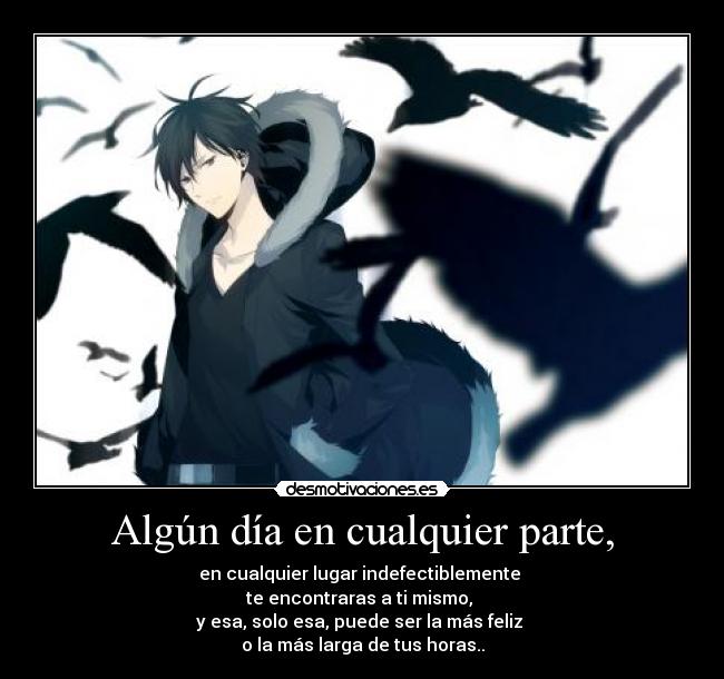 Algún día en cualquier parte, -