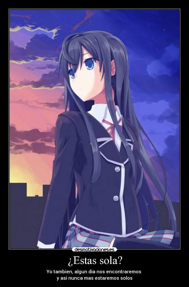 ¿Estas sola? - 