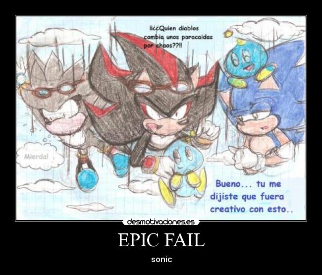 EPIC FAIL - sonic