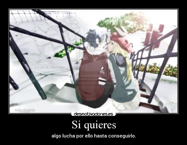 Si quieres -