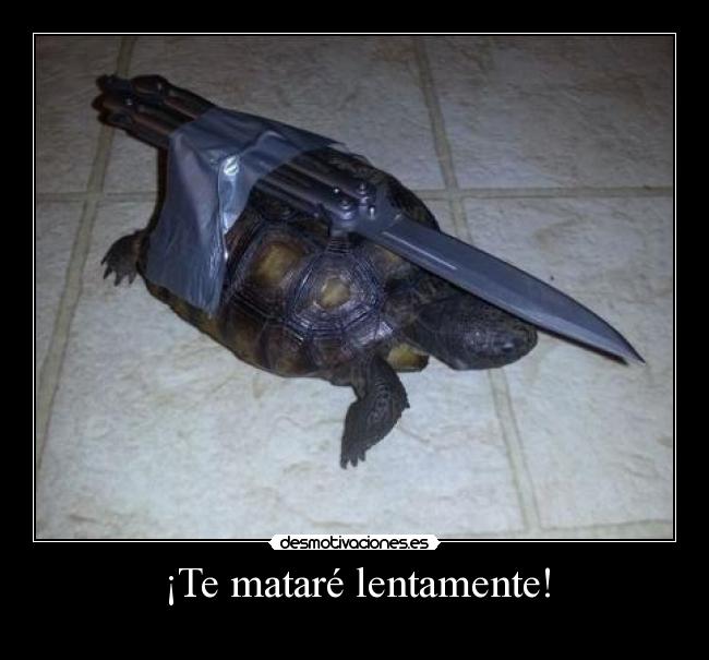 ¡Te mataré lentamente! - 