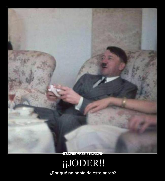 ¡¡JODER!! - ¿Por qué no había de esto antes?