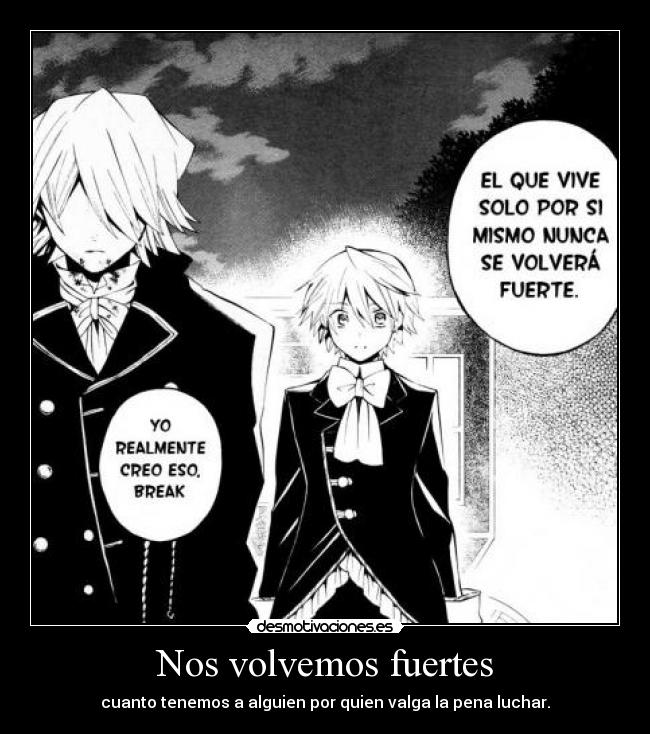 Nos volvemos fuertes -