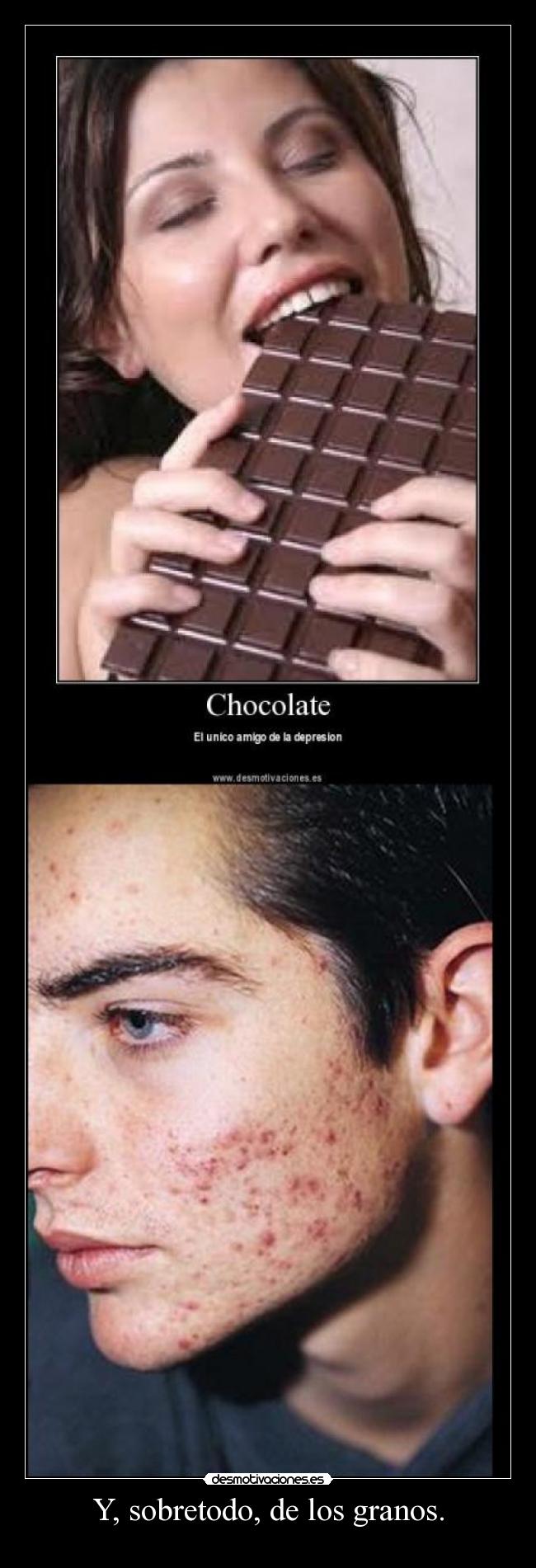 Y, sobretodo, de los granos. -