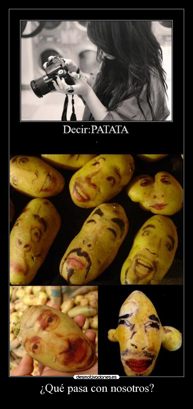 ¿Qué pasa con nosotros? -